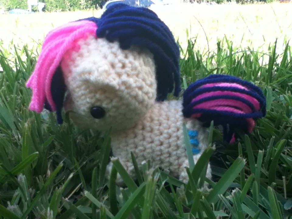 Bonbon My Little Pony Crocheted Plush