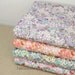 Fat Quarter Bundle Japanese Fabric Bundle Floral Fabric Bundle Tiny Flower Cotton Fabric Bundle- sets for 4