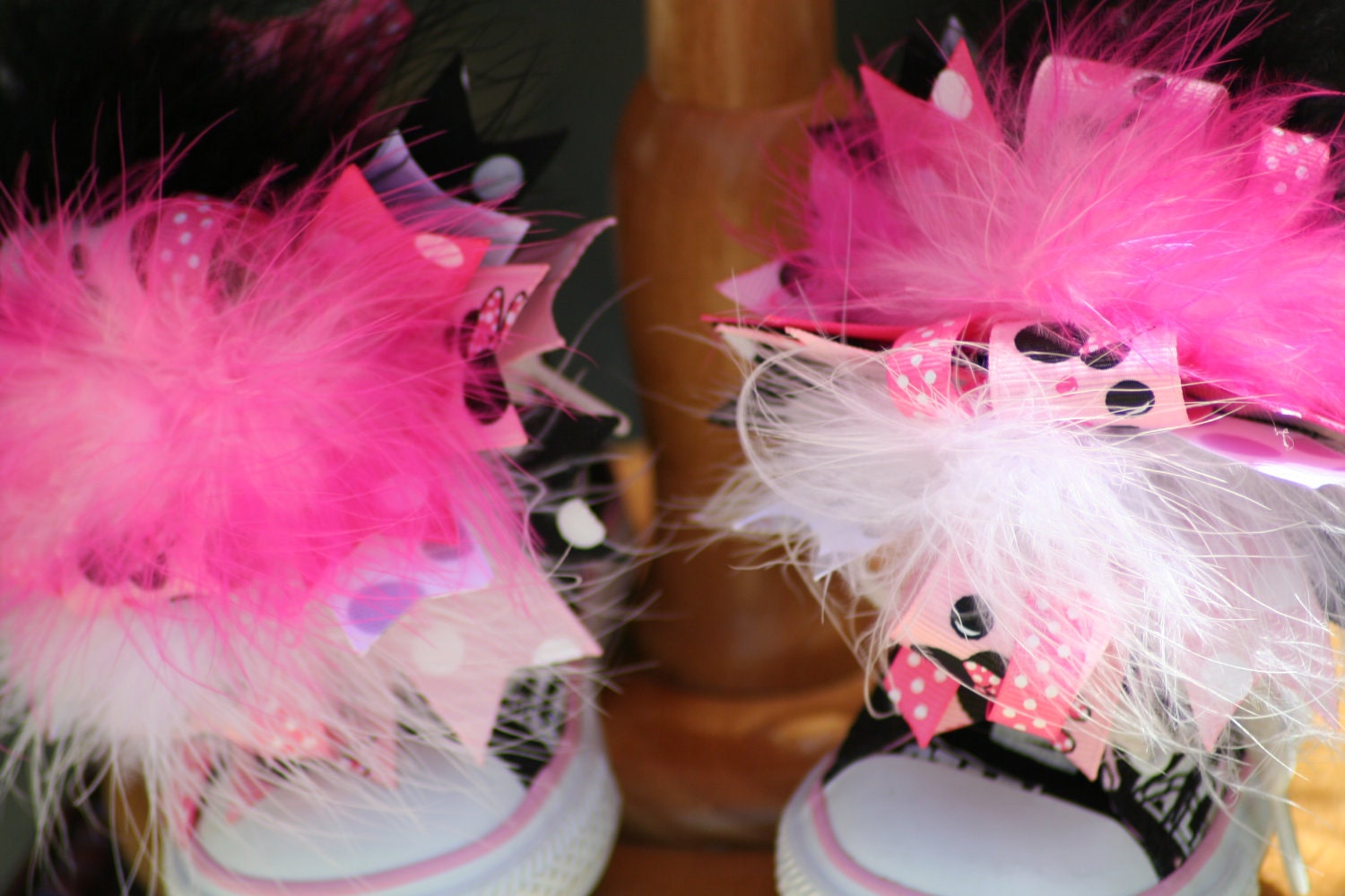 Over the TOP FuNkY Mouse Boutique Shoe Bows