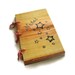 Star Pattern Notebook - Journal Wood Burnt - Custom Cover
