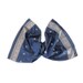 Vintage Indian Hand Woven Pure Silk Pashmina Scarf Shawl, Indigo