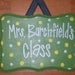 Name Plates for Teachers