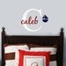 Vinyl Wall Decal Sticker Initial and Name SAILBOAT baby nursery decor