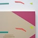 Procedure: an abstract painting on wood panel