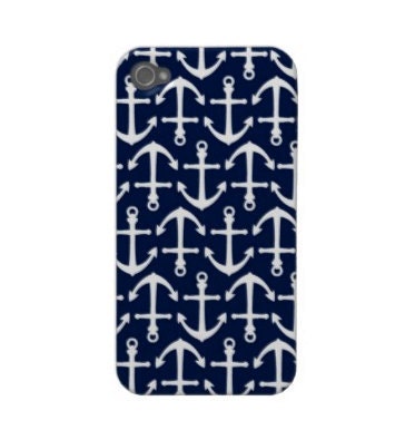 Anchor iPhone cover - Personalized YOU CHOOSE DESIGN