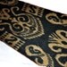 3 Yard of Ikat fabric- Upholstery Silk/Cotton Hand woven.