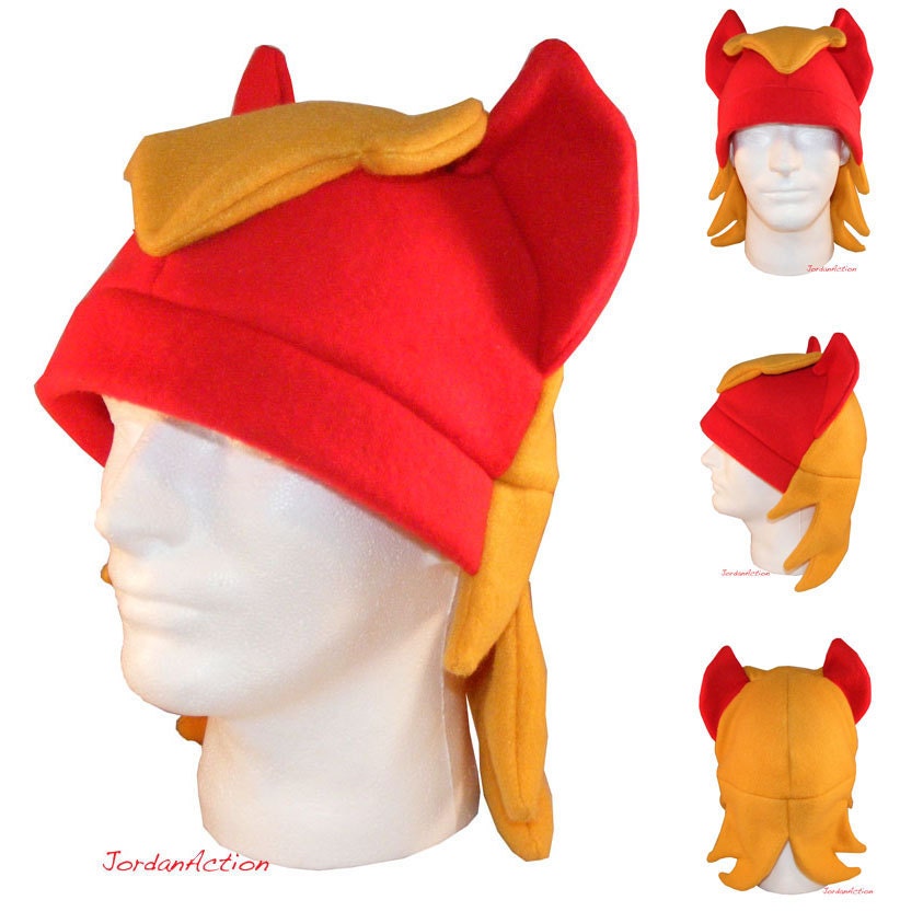 Big Macintosh inspired Fleece Hat - My Little Pony Friendship is Magic