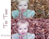 Tea Time: Photoshop Action for CS3-CS5