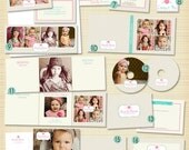 17 Pc. with LOGO Photography Marketing Set Templates. Photography Branding