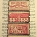 Red Newspaper Classifieds Tickets & Ticket Pockets