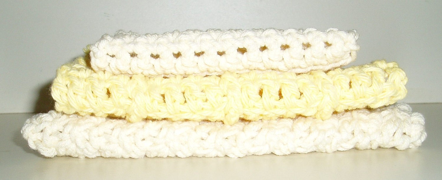 Washcloths,  dishcloths
