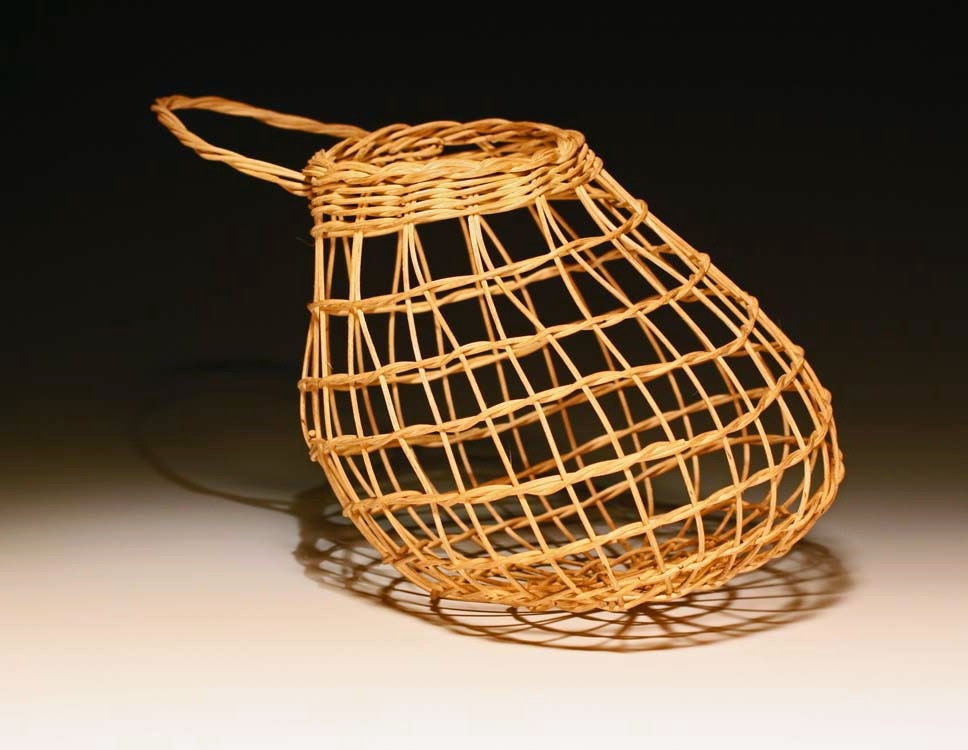 Walnut onion basket