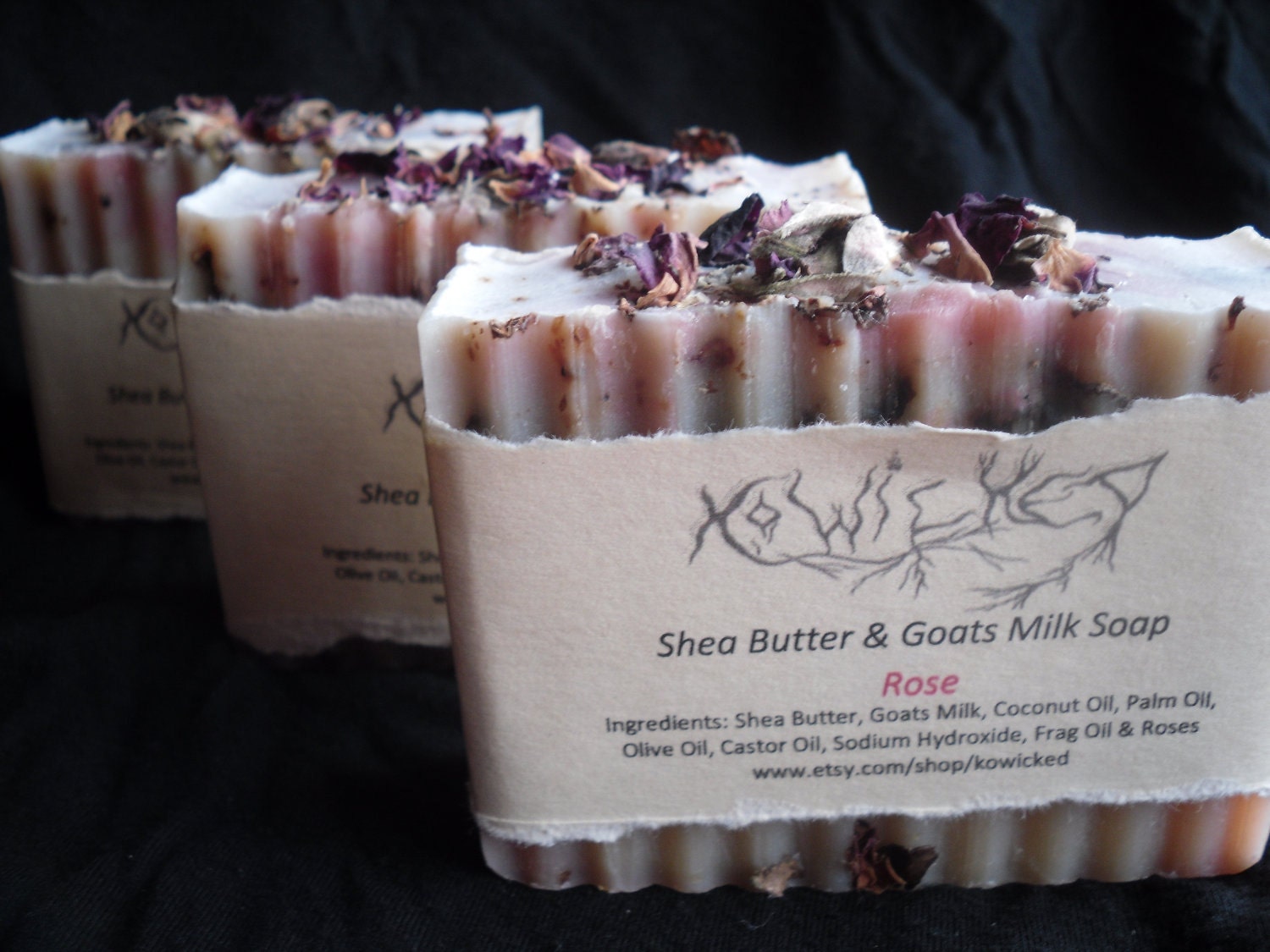 Rose Scented Goats Milk Soap with Shea Butter