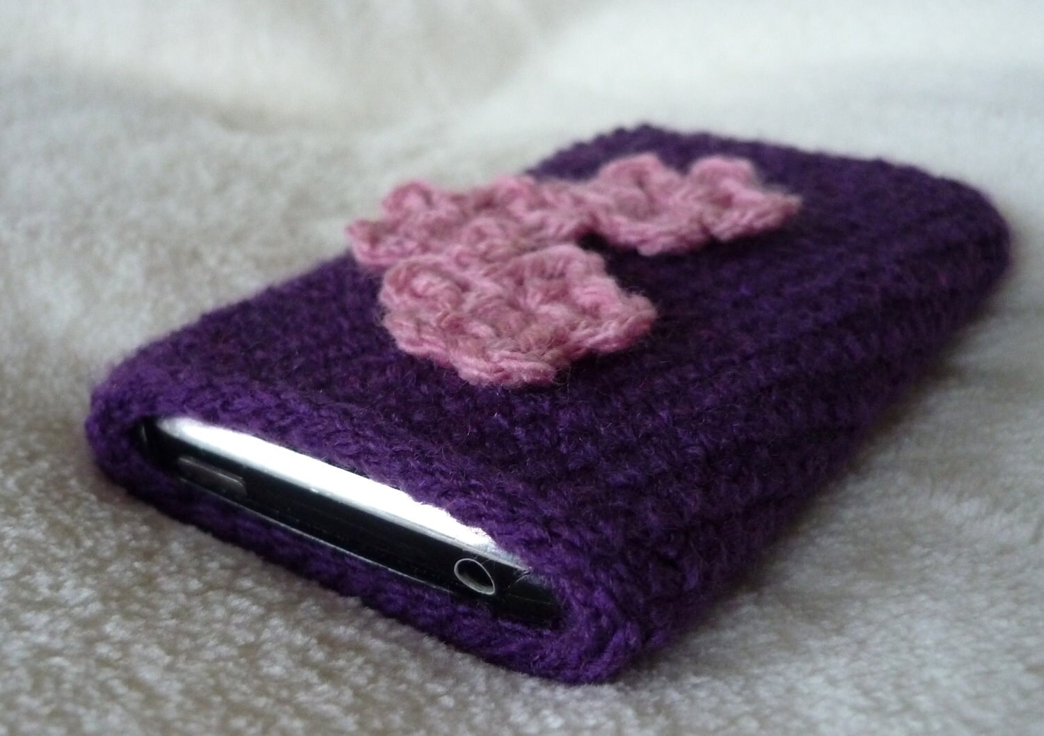 crochet phone cozy