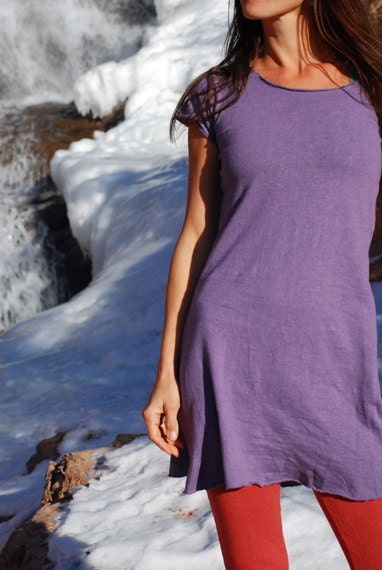 Forever Summer T-Shirt Dress (hemp/organic cotton - organic clothing)