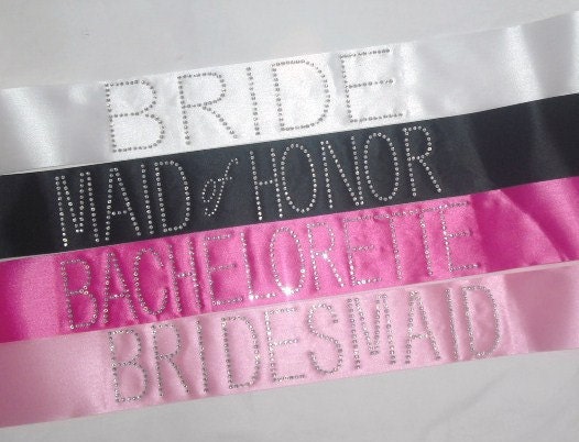 Bachelorette Party Sashes