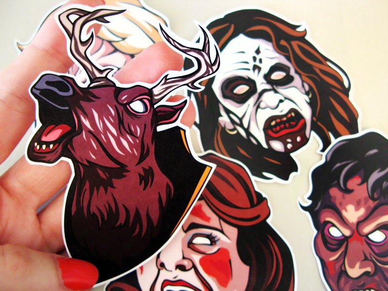 EVIL DEAD - Pack of 5 Stickers