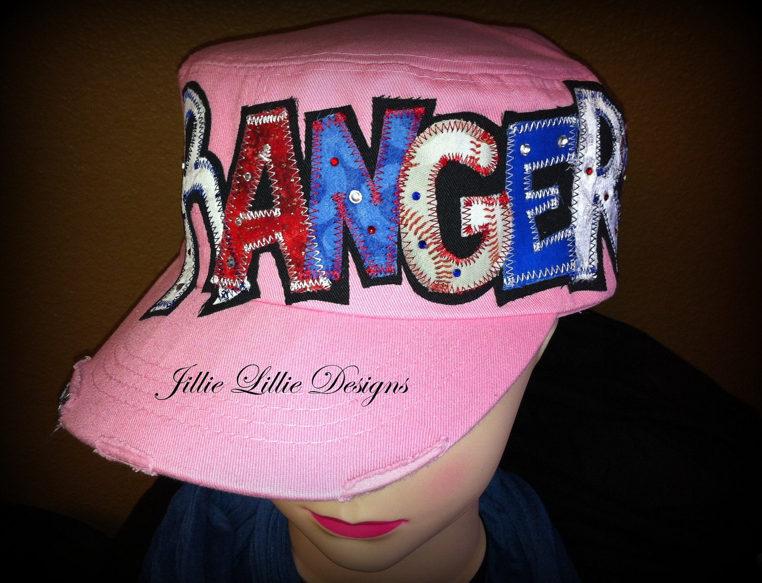 Rangers Pink hat, Texas, cadet, adjustable, women