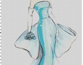 Disney Designer Princess Doll Cinderella Cross Stitch Pattern PDF (Pattern Only)