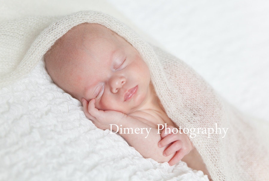 Mohair wrap Baby wrap Newborn baby wrap Photography prop Knit mohair blanket Stretching baby wrap Baby cocoon