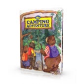 Made to order, My Camping Adventure, Personalized Keepsake Story Book, Campfire, Wilderness,