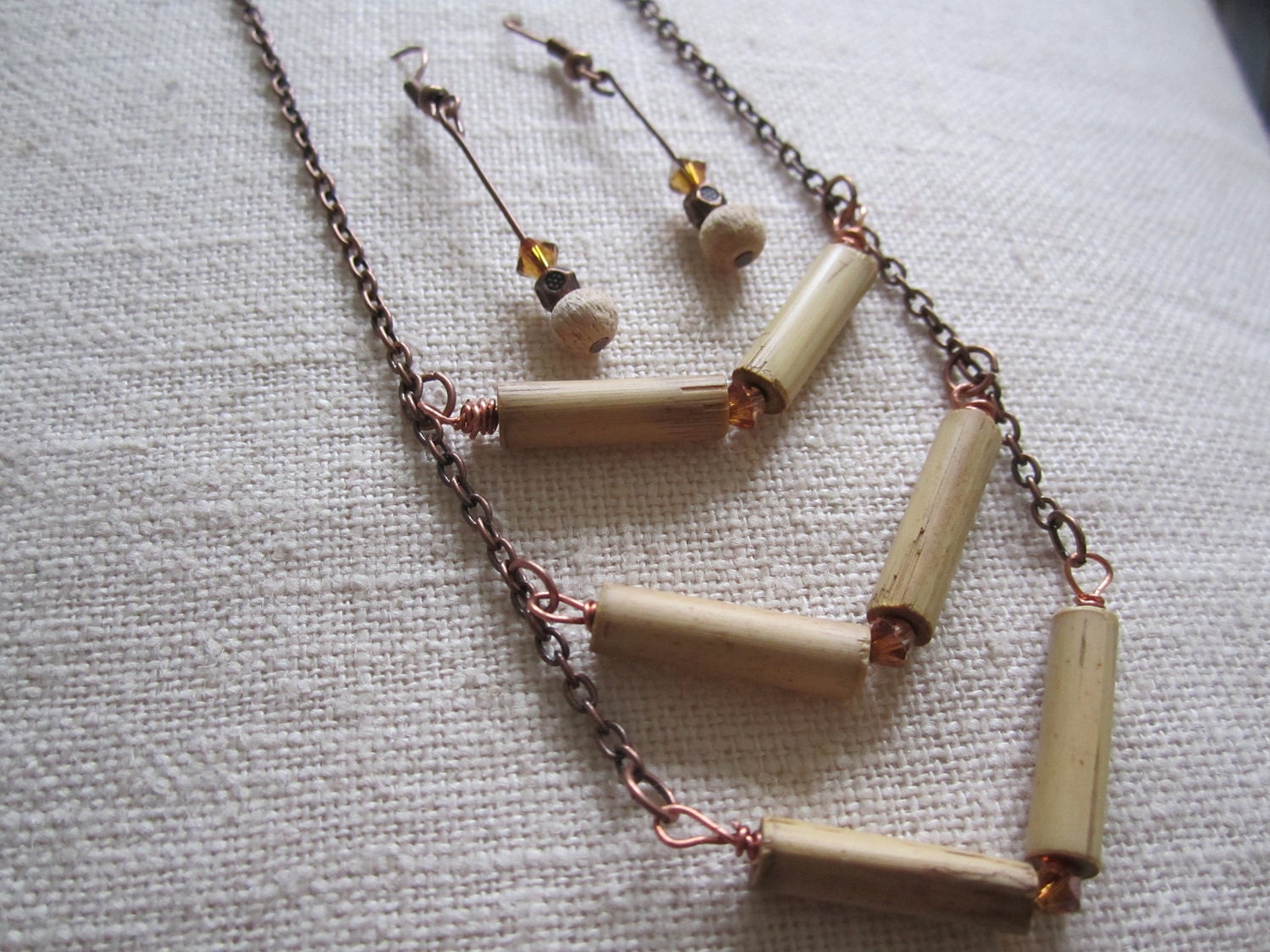 bamboo arrow necklace
