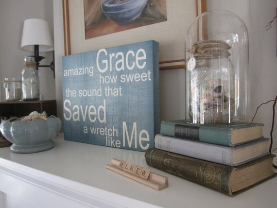 Amazing Grace, 12x15 Canvas Wrap