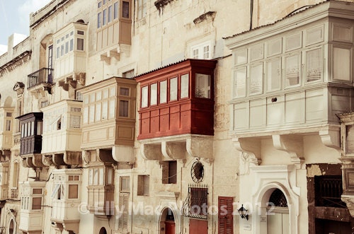 Malta Mediterranean building  fine art giclee photographic print