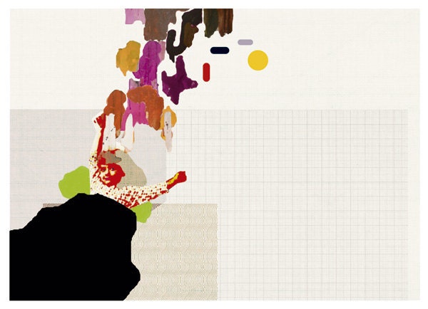 I'm happy when i dream art print- digital illustration