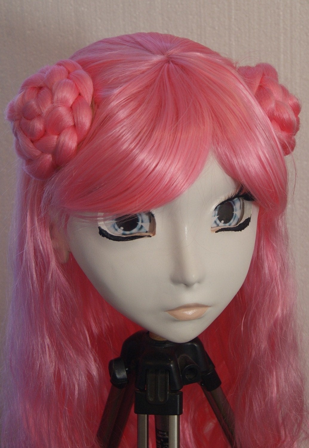 Full head kigurumi mask, Marie. Custom colors and makeup.