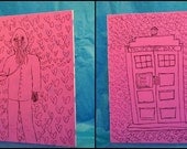 Doctor Who Greeting Cards - Set of 2