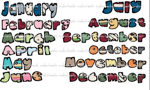 Leslie's Bundle (Days, Months, and Seasons)
