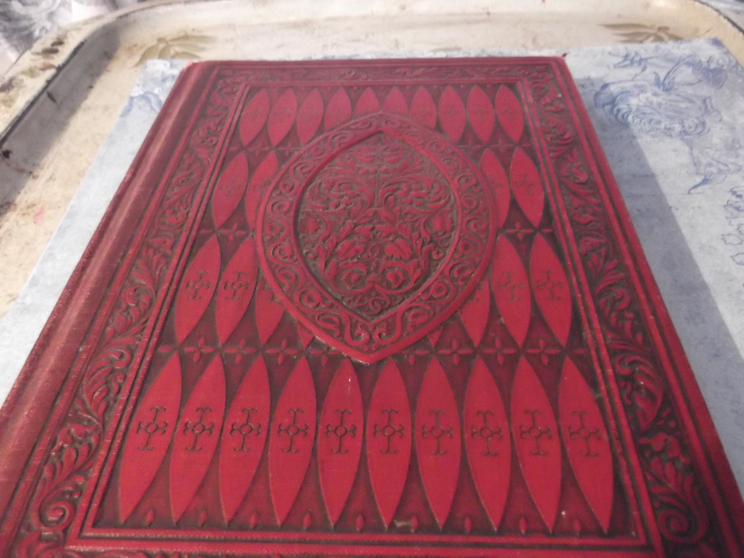 great smelling leather bound  book