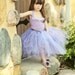 Barefoot Sandal- Rapunzel-Tangled- Purple- Fairytale Princess