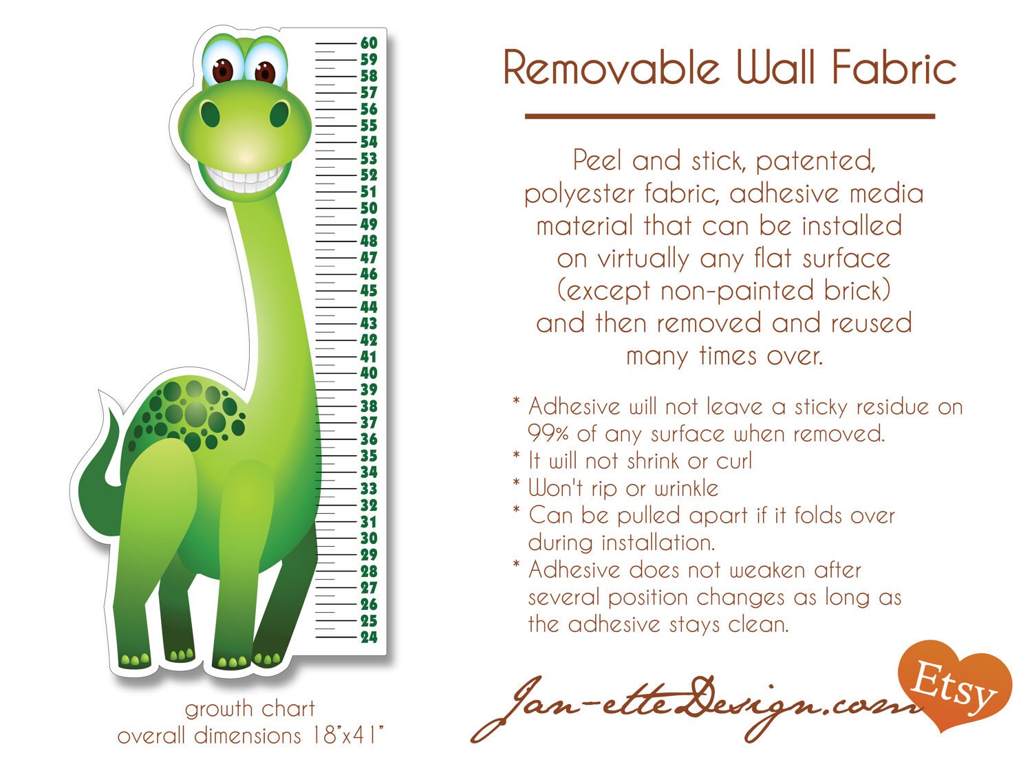 Dinosaur Growth Chart