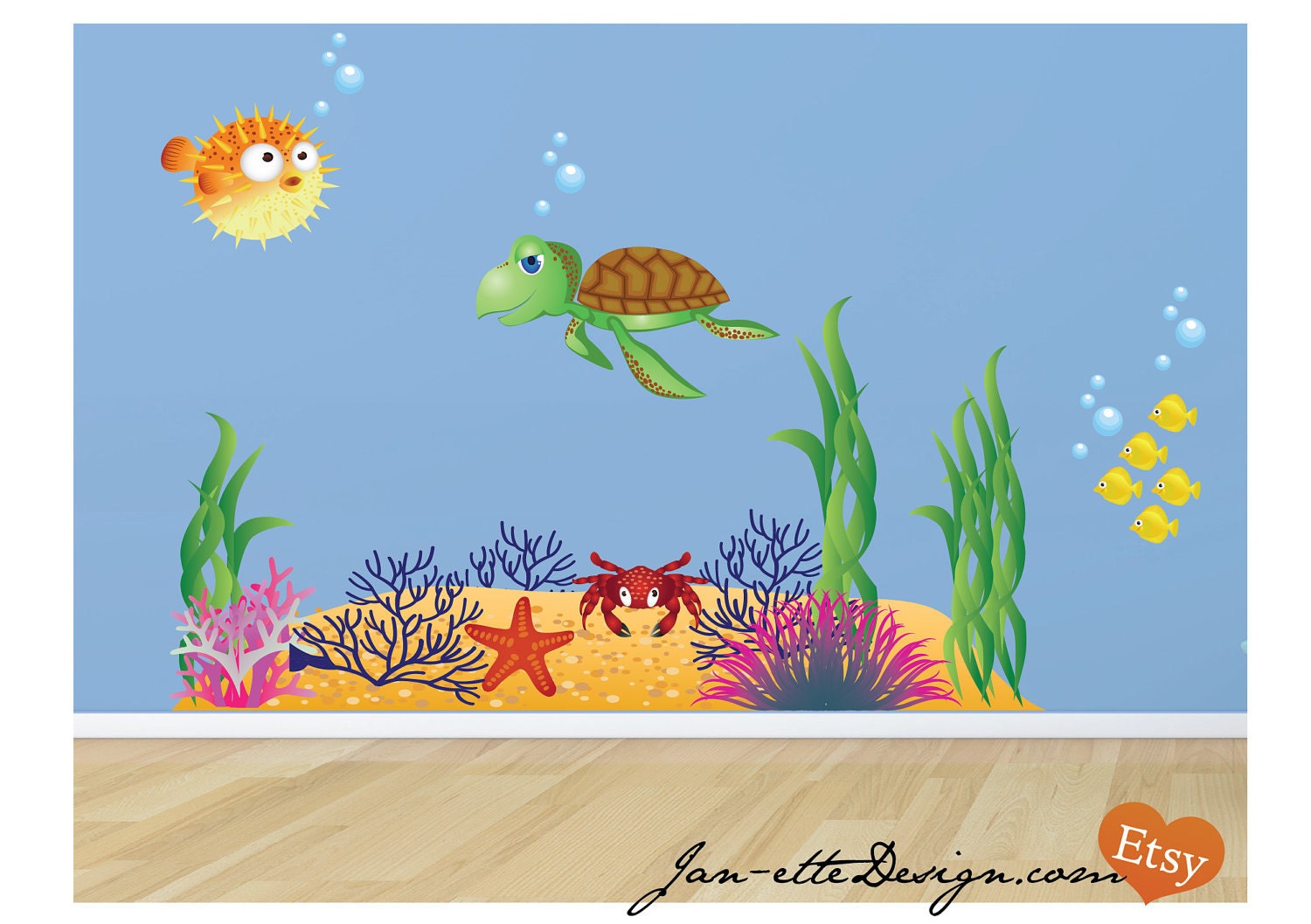 Fish Wall Stickers