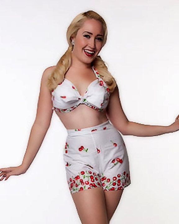 Cherry Pie 2 Piece Playsuit (XS-XL)