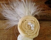 Fabric Flower Corsage