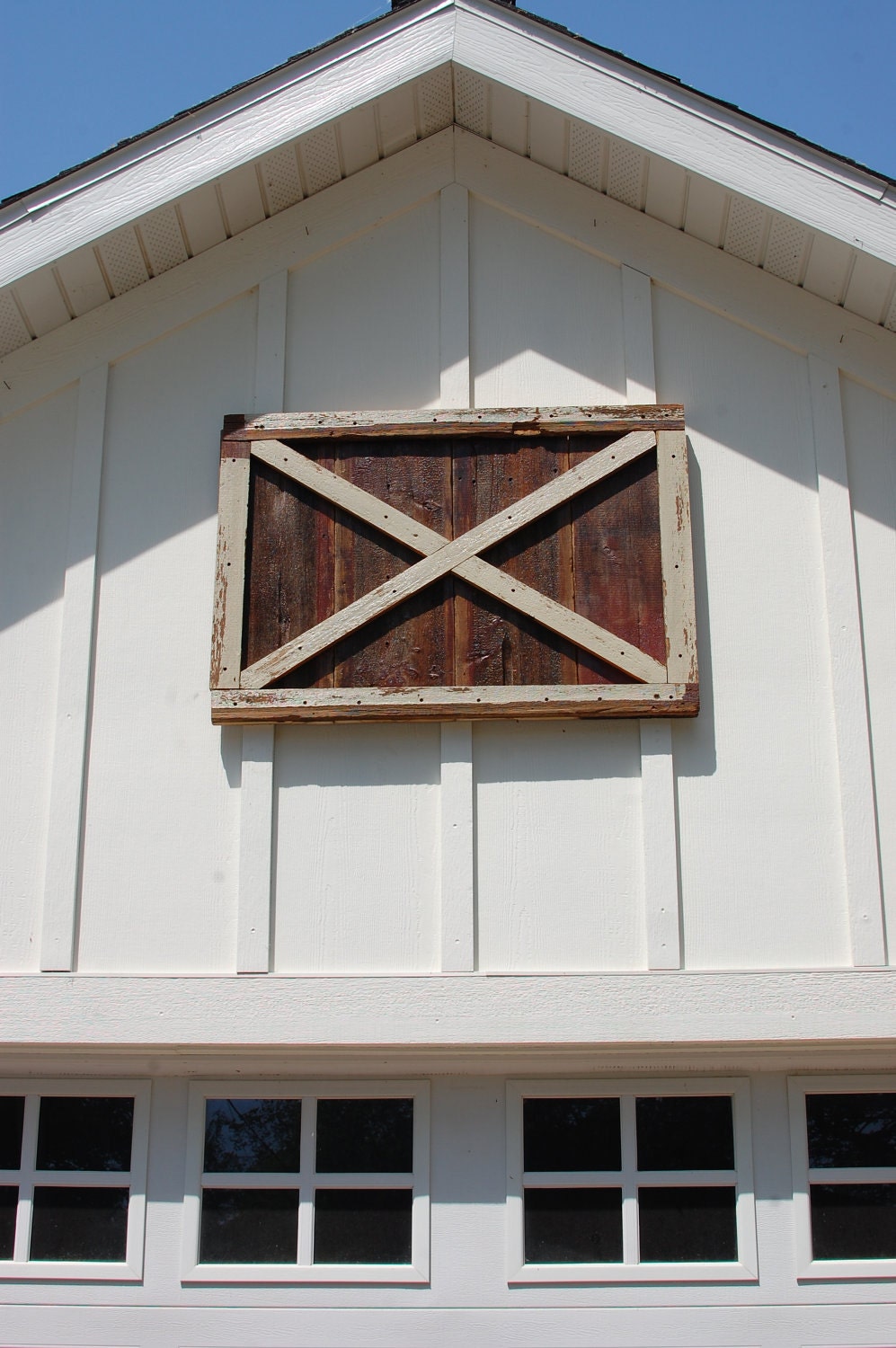 Reclaimed Barnwood Barn Loft Door