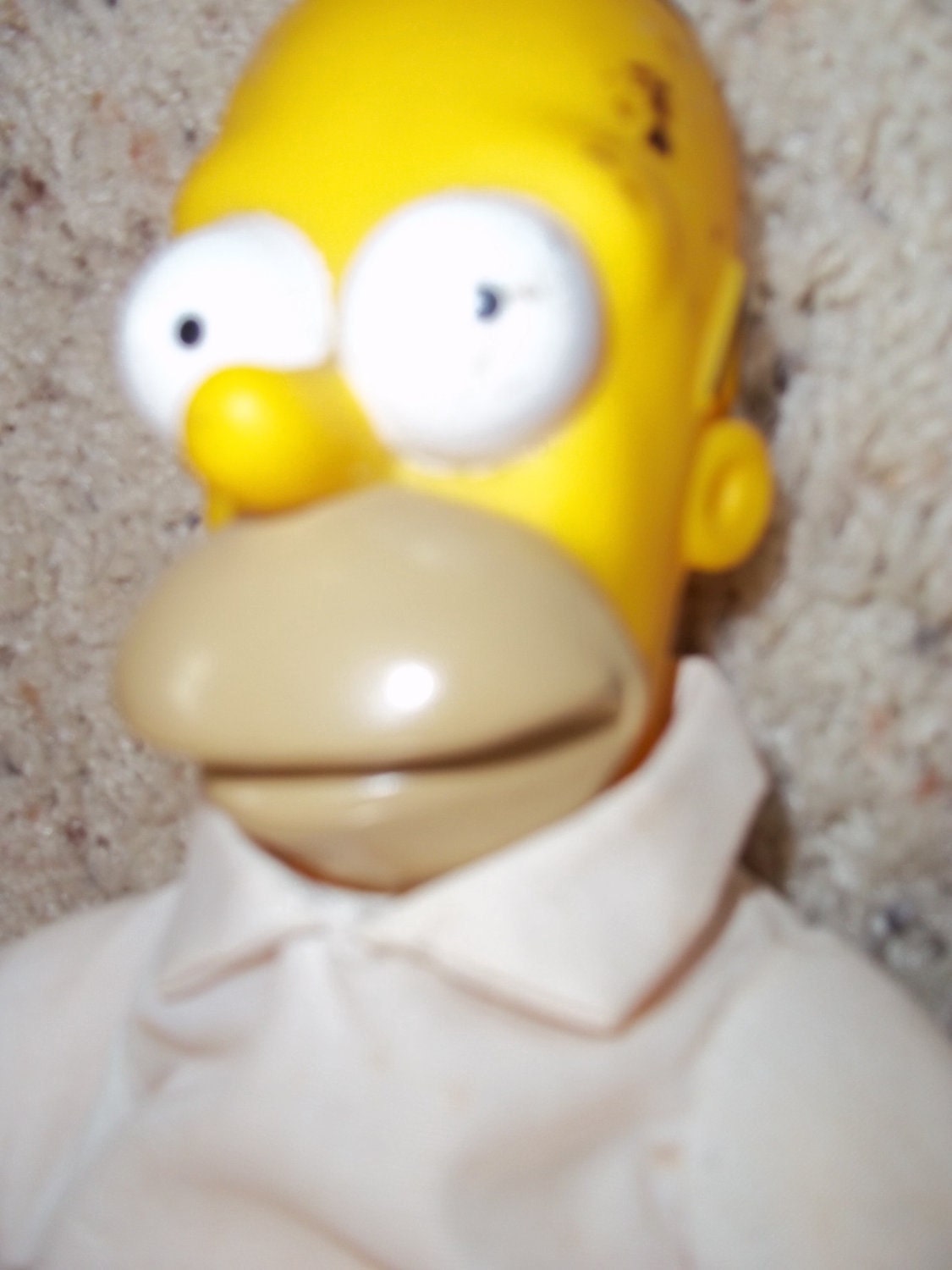 Simpsons 1990's Burger King Dolls. Homer, Marge & Lisa.