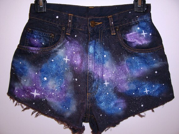 Galaxy Shorts MADE TO ORDER