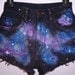 Galaxy Shorts MADE TO ORDER