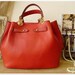 Leather Tote Bag - Shoulder Bag - Handbag - Messenger Bag - Leather Briefcase - Leather Satchel in Fresh Red