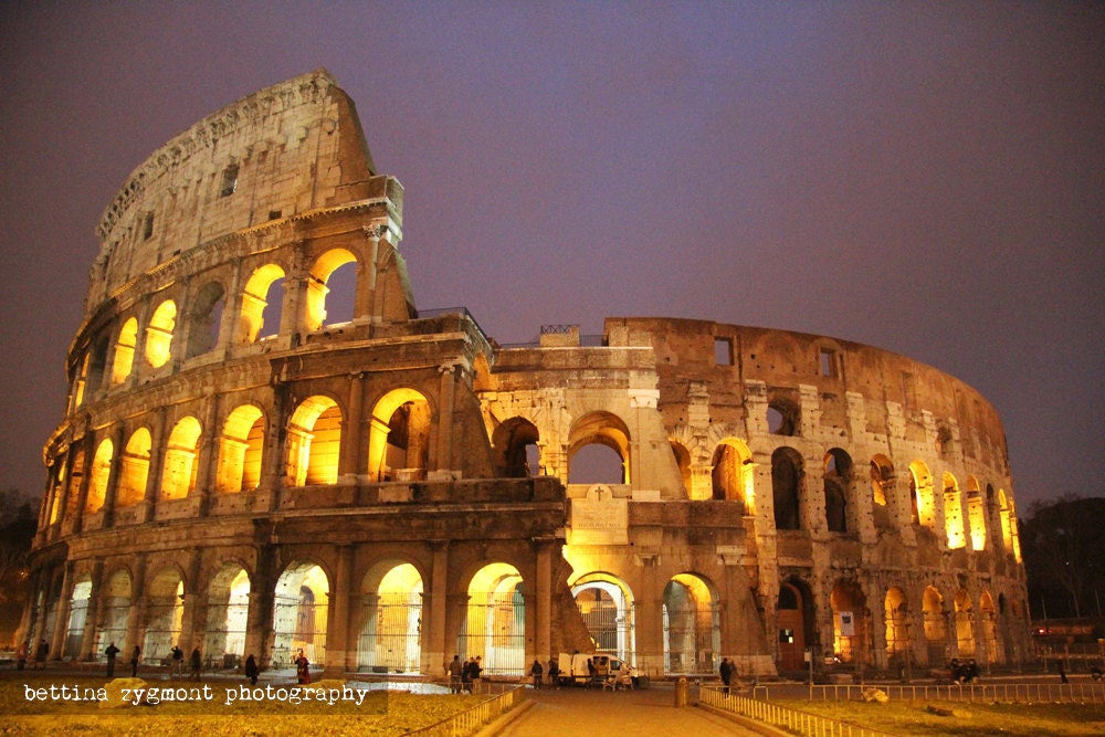 The Colosseum - Fine Art Photograph, 8x12 (A4)