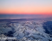 The Alps at Sunset - Fine Art Photograph, 8x12 (A4)