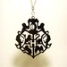 Hogwarts Crest from Harry Potter- Pendant, Keyring, or Zipper Pull - Laser Cut Acrylic