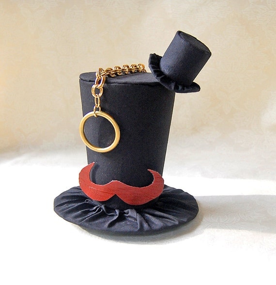 Tiny Top Hat: Like a Sir - Lolita Cosplay Costume Party Fascinator Photo Photography Prop Wedding Tophat Small Mini Miniature little