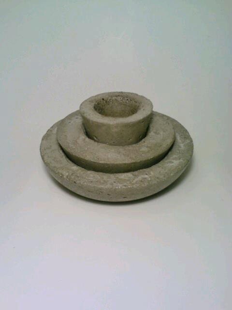 Bowls, Concrete, Bird Feeder, Candy Dish, Vase, Candle Holder,  Trinket Holder. Set of 3.