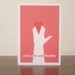 Valentines Card Star Trek 'Love Long and Prosper'