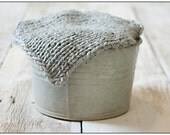 Mini Blanket Basket Stuffer Super Chunky Photography Photo Prop